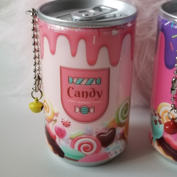 3/$25 ♥️ Mini Can Portable Candy Land Sanitizing Wet Wipes Keychain New - Picture 5 of 8